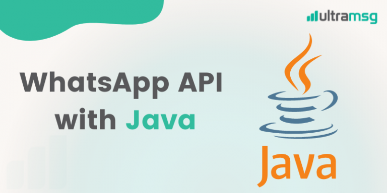 send message using whatsapp api in java