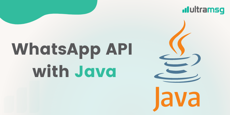 Envie uma API do WhatsApp com Java - ultramsg